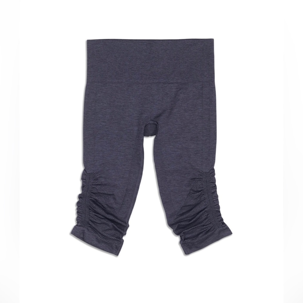 LuluLemon “In The Flow Crop” Leggings - Picture 2 of 2